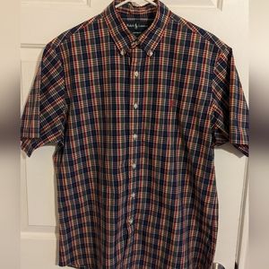 Ralph Lauren Men's Shirt Size Large Classic Fit Plaid